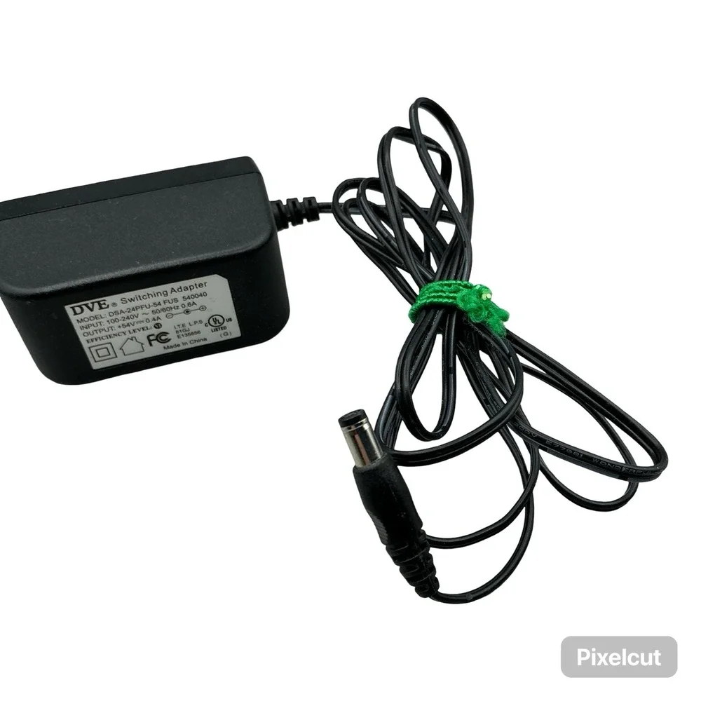 DVE Switching Adapter DSA-24PFU-54 FUS 540040 54V 0.4A Power Supply Wall Plug